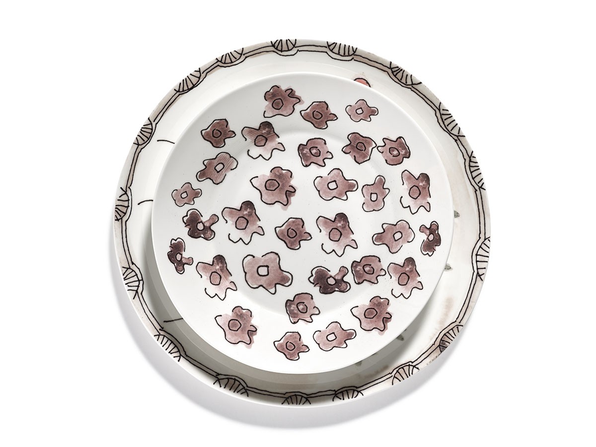 MIDNIGHT FLOWERS by MARNI
Starter Plate Mirtillo Nude / ミッドナイトフラワーズ バイ マルニ
スタータープレート  ミルティッロヌード 24cm （食器・テーブルウェア > 皿・プレート） 9