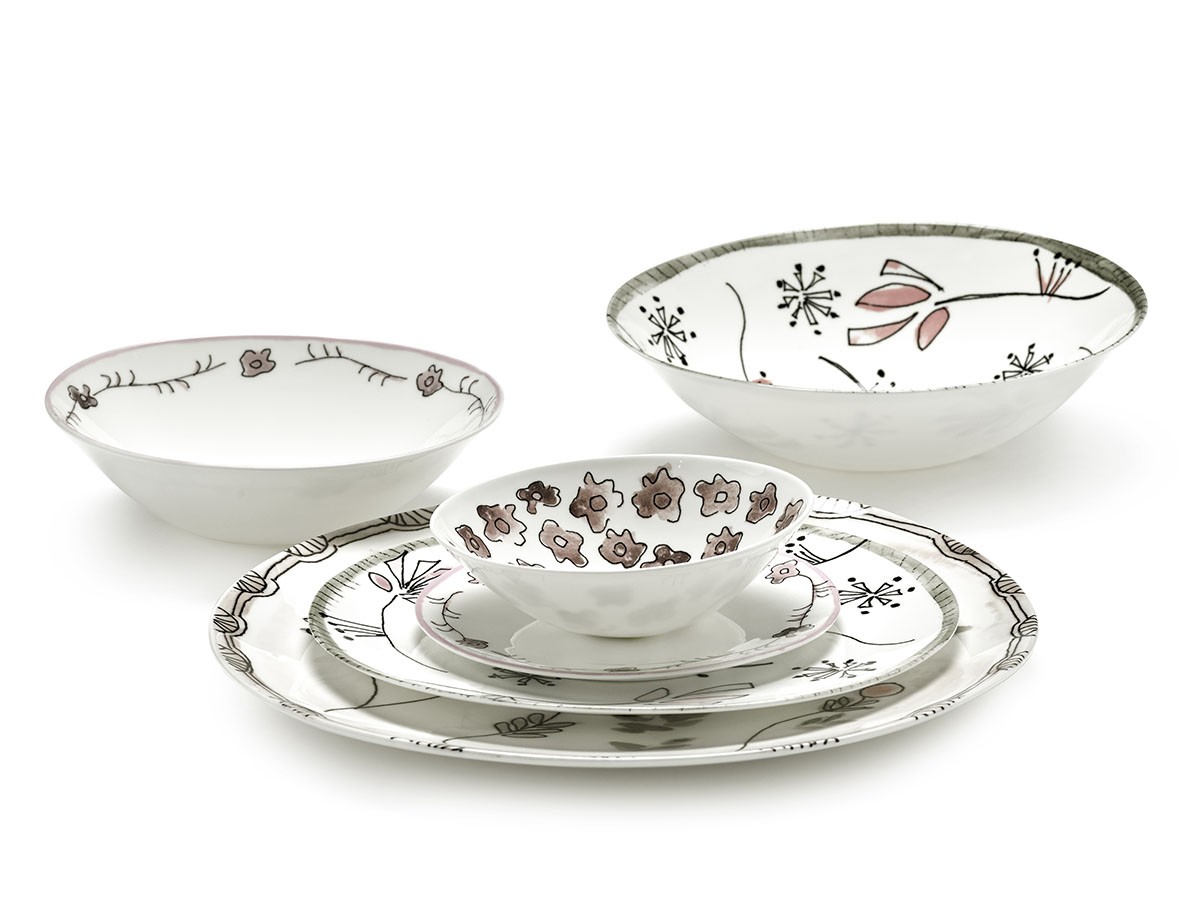 MIDNIGHT FLOWERS by MARNI
Starter Plate Mirtillo Nude / ミッドナイトフラワーズ バイ マルニ
スタータープレート  ミルティッロヌード 24cm （食器・テーブルウェア > 皿・プレート） 8