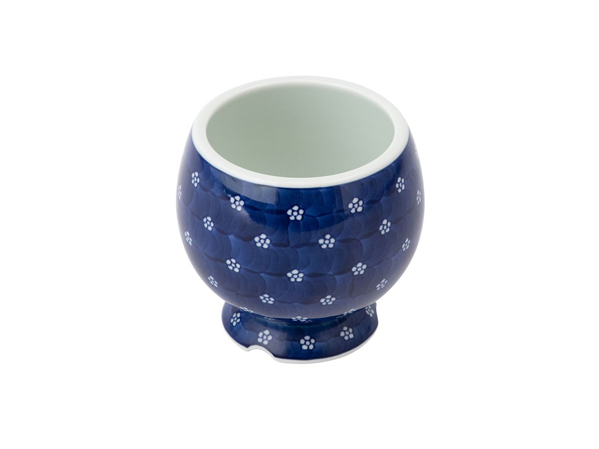 源右衛門窯 染付梅地紋 植木鉢 / げんえもんがま 染付梅地紋 植木鉢 （花器・プランター・グリーン > 鉢・プランターボックス） 4