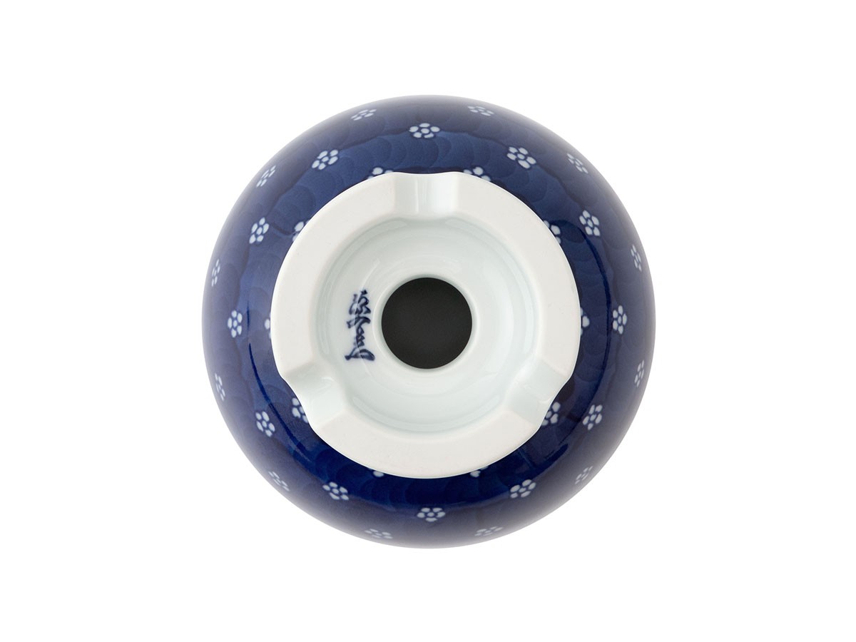 源右衛門窯 染付梅地紋 植木鉢 / げんえもんがま 染付梅地紋 植木鉢 （花器・プランター・グリーン > 鉢・プランターボックス） 6