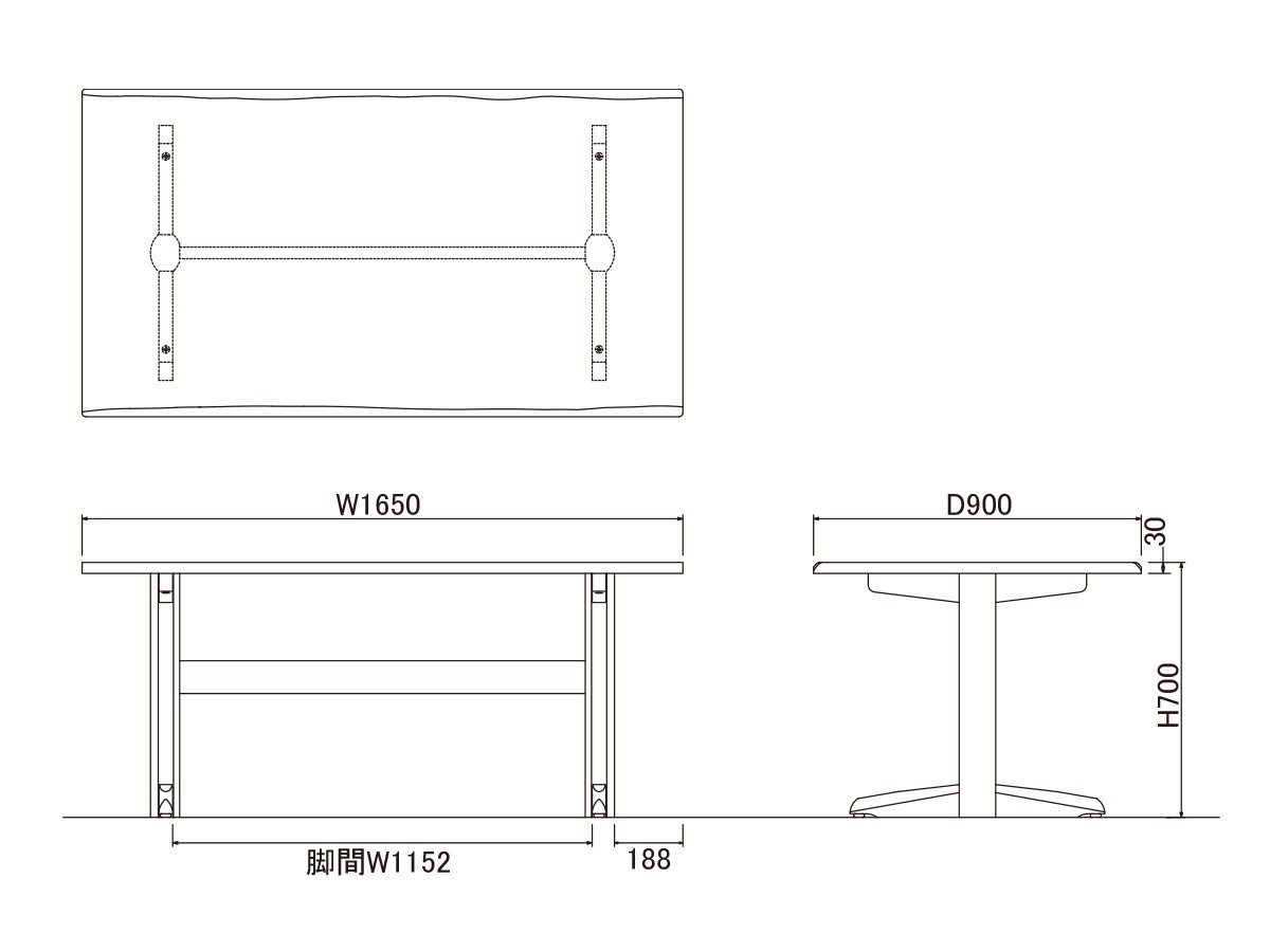 DINING TABLE / ダイニングテーブル #117323 （テーブル > ダイニングテーブル） 10