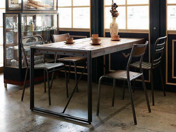 d-Bodhi FERUM INDUSTRIAL DINING TABLE 1500 / ディーボディ フェルム インダストリアル ダイニングテーブル 幅150cm （テーブル > ダイニングテーブル） 4
