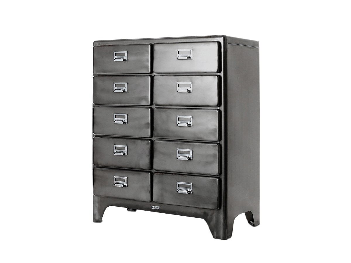 2 COLUMNS BY 5 DRAWERS