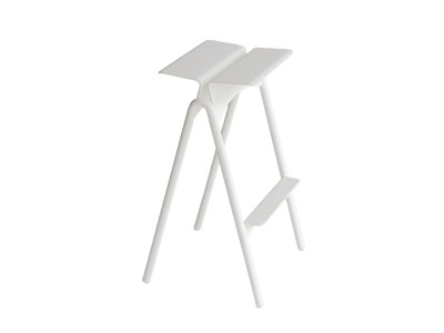 Kartell バーチェア カウンターチェア ハイチェア　スツール　ホワイト① カウンターチェアバーチェア椅子ハイチェア計4脚