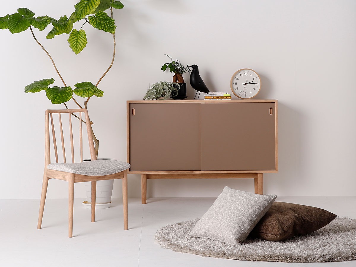 日進木工 cocon Sideboard / にっしんもっこう ココン サイドボード 幅120cm （収納家具 > サイドボード・リビングボード） 10