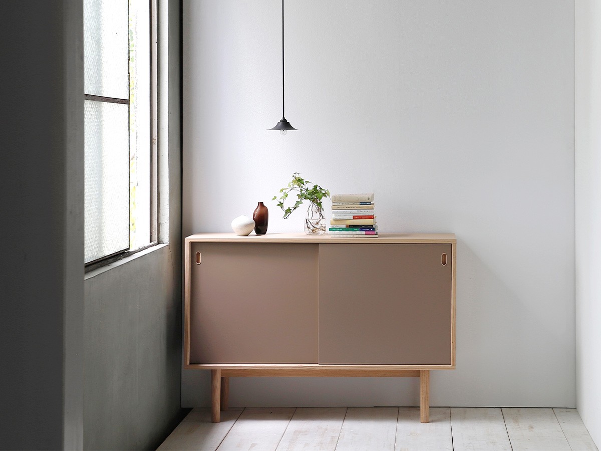日進木工 cocon Sideboard / にっしんもっこう ココン サイドボード 幅120cm （収納家具 > サイドボード・リビングボード） 4