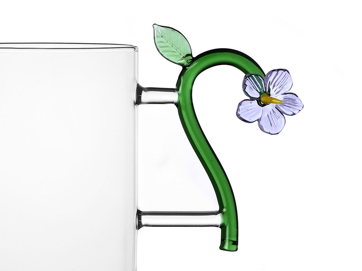 ICHENDORF MILANO Botanica Mug 
Lilac Flower / イッケンドルフ・ミラノ ボタニカ マグ 
ライラックフラワー 450ml （食器・テーブルウェア > マグカップ） 2