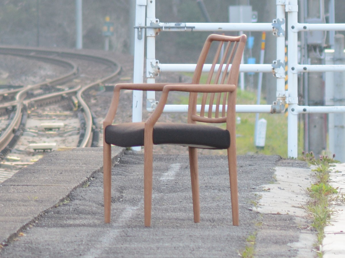 日進木工 GROW Armchair / にっしんもっこう グロウ アームチェア （チェア・椅子 > ダイニングチェア） 10