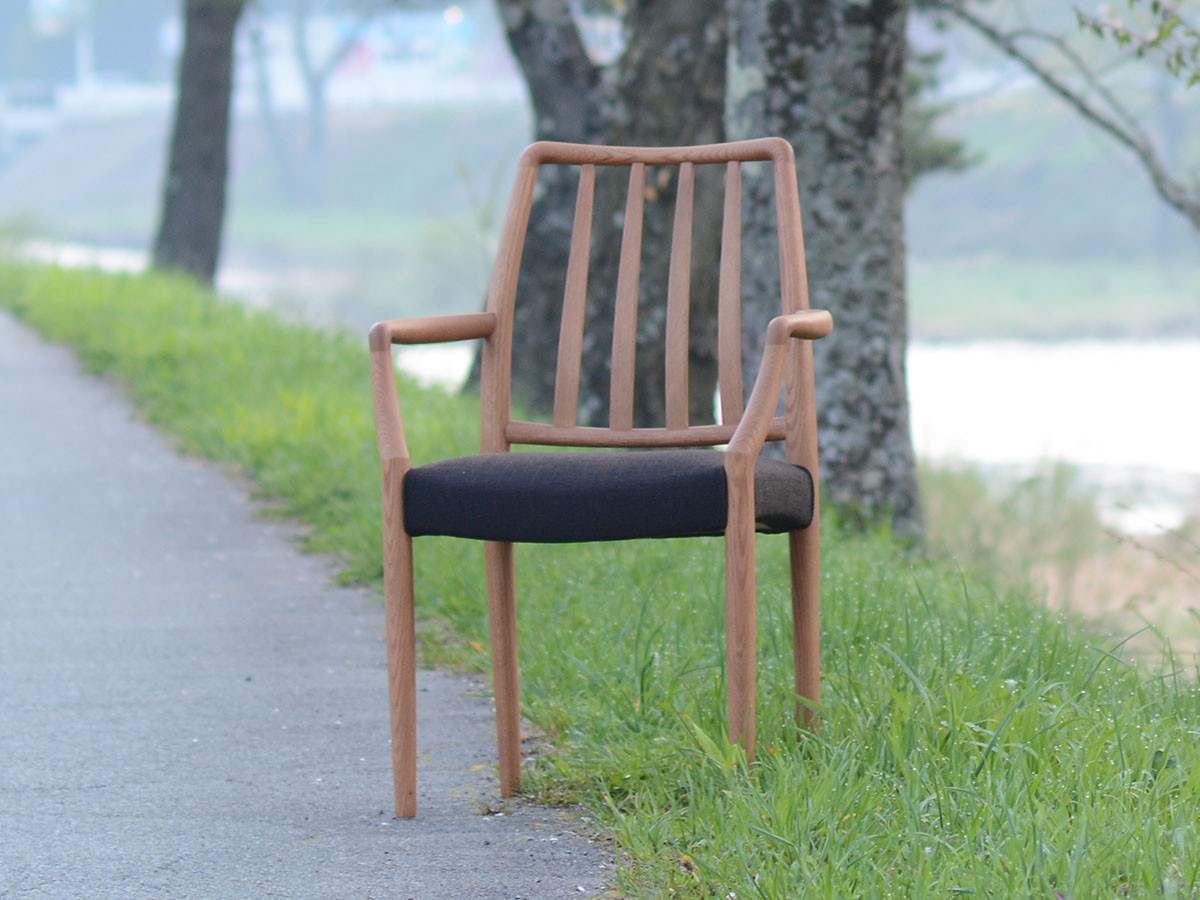 日進木工 GROW Armchair / にっしんもっこう グロウ アームチェア （チェア・椅子 > ダイニングチェア） 11