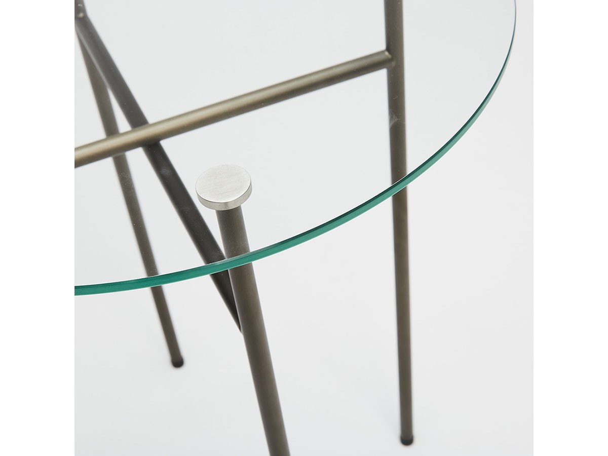 ARUNAi kurage / アルナイ クラゲ リビングテーブル 直径42cm（ガラス天板） （テーブル > サイドテーブル） 5
