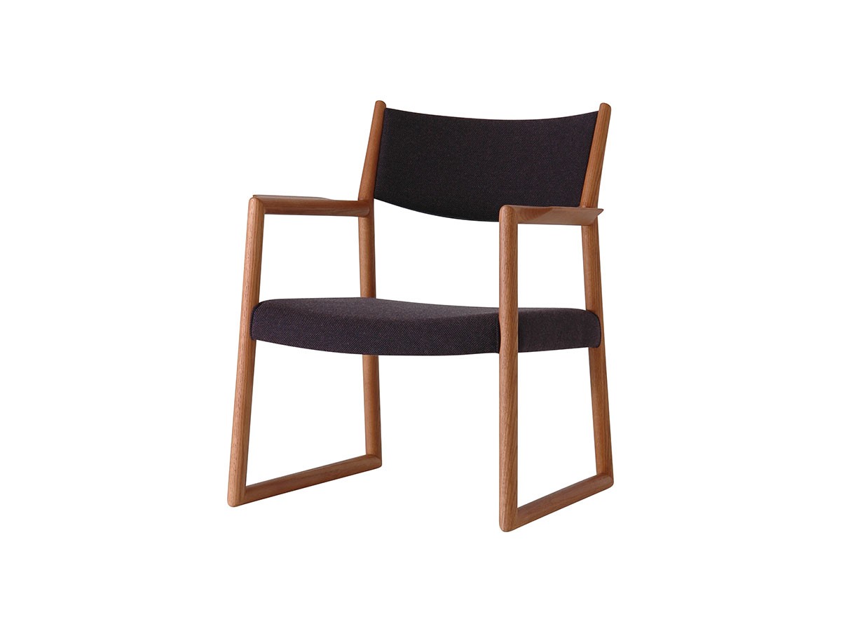 日進木工 SLOW Low Living Dining Armchair / にっしんもっこう スロウ ローリビングダイニング アームチェア （チェア・椅子 > ダイニングチェア） 3