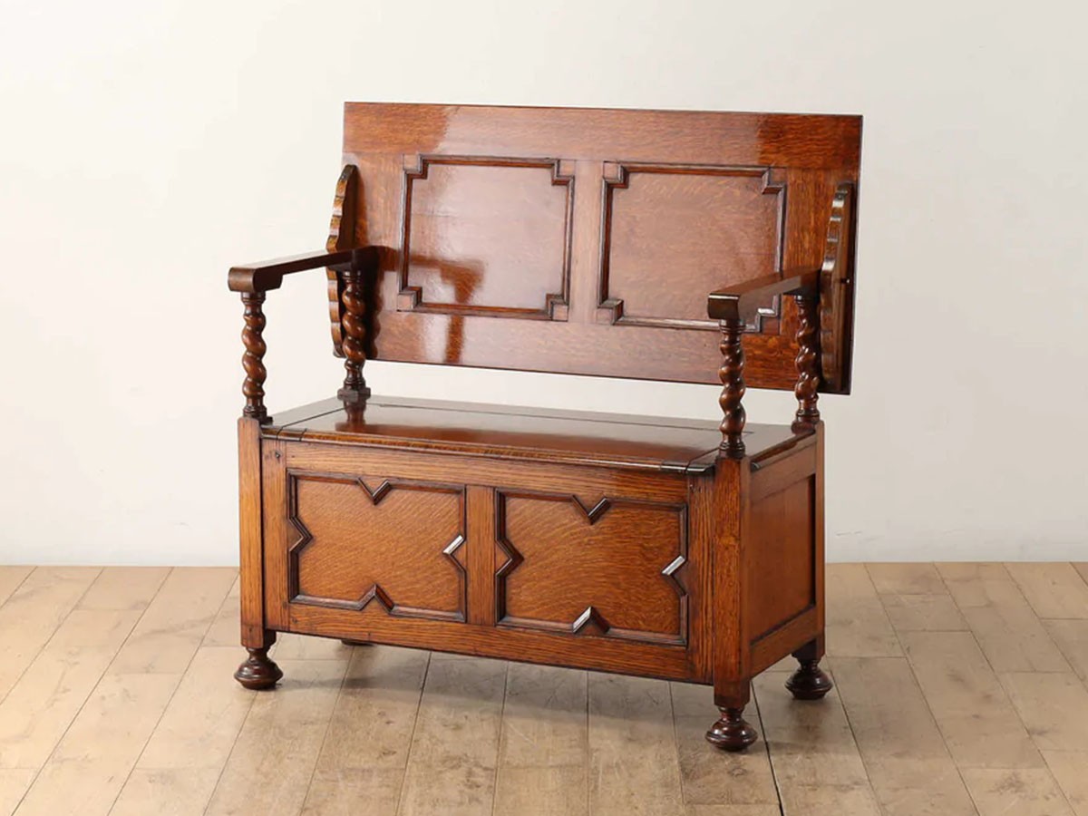 Lloyd's Antiques Real Antique Monks Bench / ロイズ・アンティークス ...