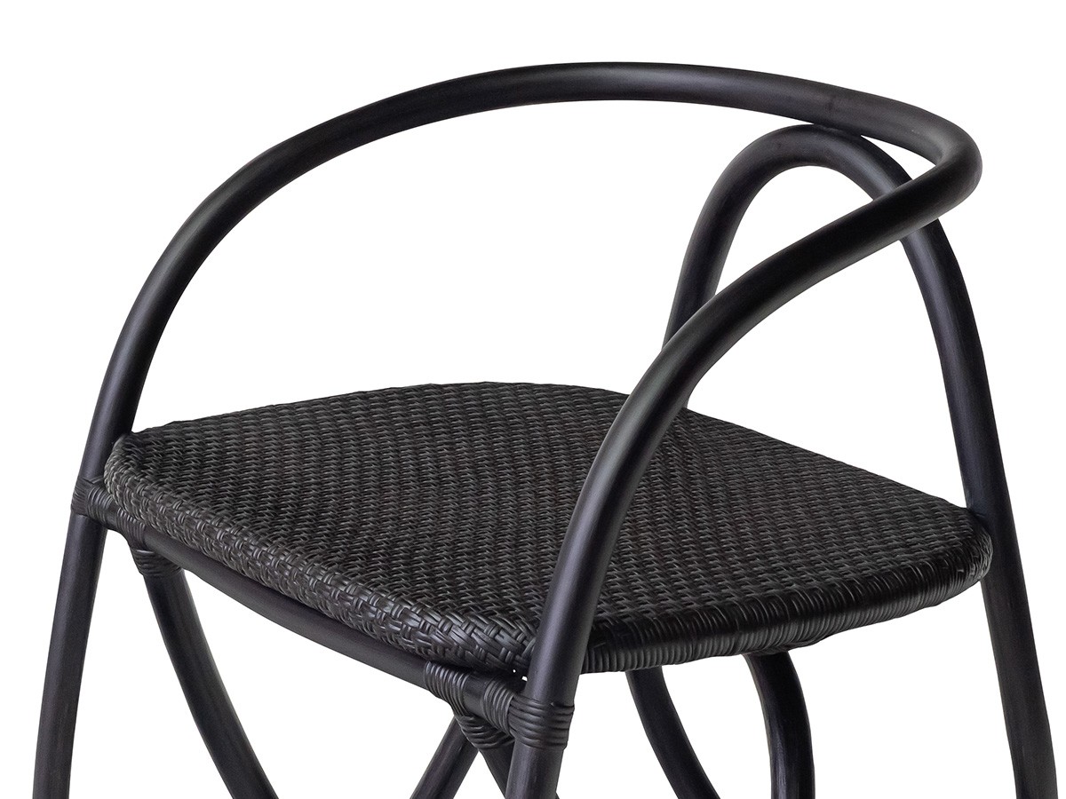 SHIKADA SHITSURAI RATTAN KK Series Arm Chair / シカダ シツライ ラタン 隈研吾シリーズ アームチェア KKCH111 （チェア・椅子 > ダイニングチェア） 7