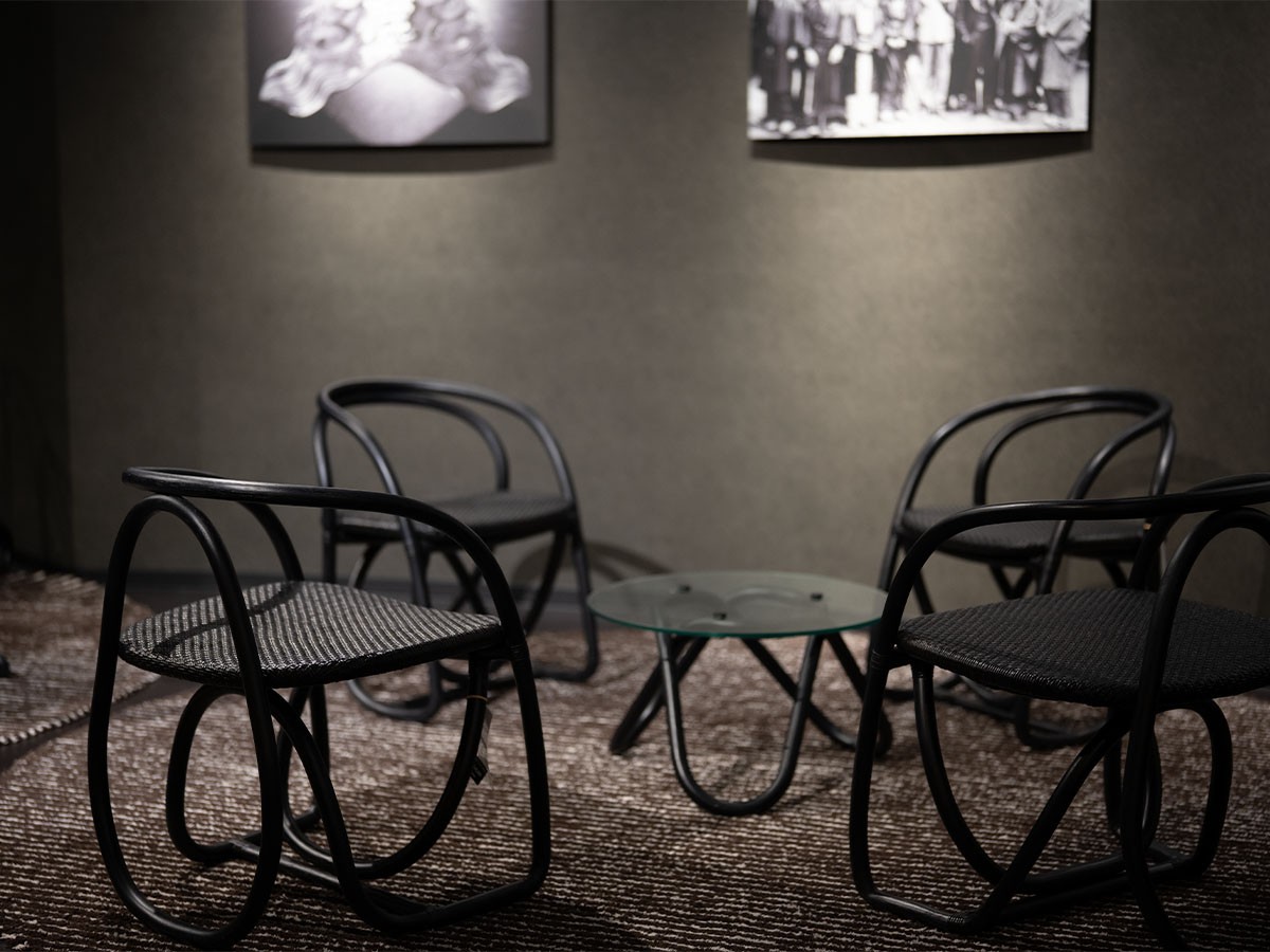 SHIKADA SHITSURAI RATTAN KK Series Arm Chair / シカダ シツライ ラタン 隈研吾シリーズ アームチェア KKCH111 （チェア・椅子 > ダイニングチェア） 3