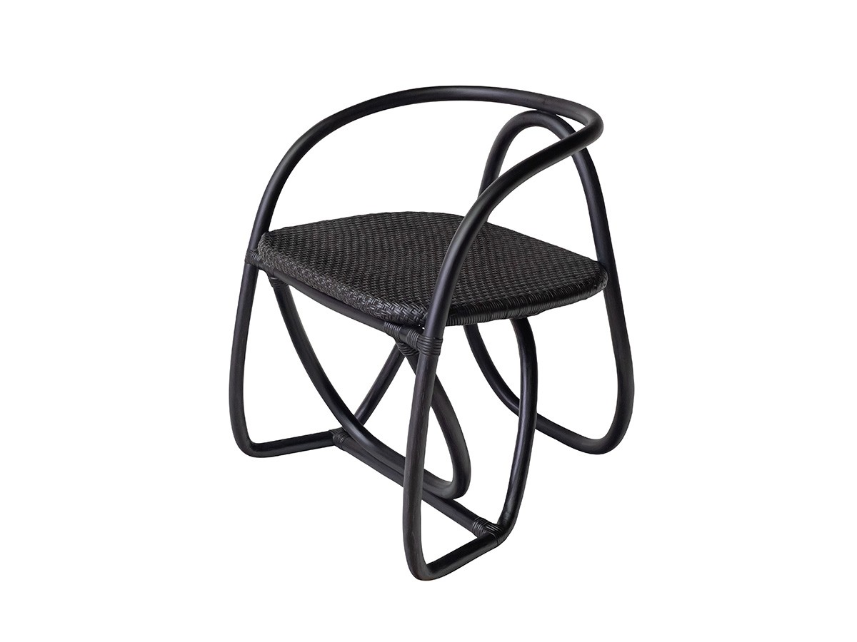 SHIKADA SHITSURAI RATTAN KK Series Arm Chair / シカダ シツライ ラタン 隈研吾シリーズ アームチェア KKCH111 （チェア・椅子 > ダイニングチェア） 1