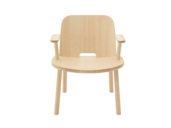 Fugu Lounge Chair / フグ ラウンジチェア 肘付 （チェア・椅子 > ラウンジチェア） 1