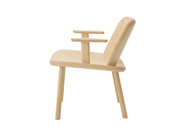 Fugu Lounge Chair / フグ ラウンジチェア 肘付 （チェア・椅子 > ラウンジチェア） 3