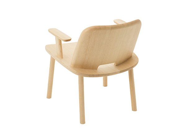 Fugu Lounge Chair / フグ ラウンジチェア 肘付 （チェア・椅子 > ラウンジチェア） 4
