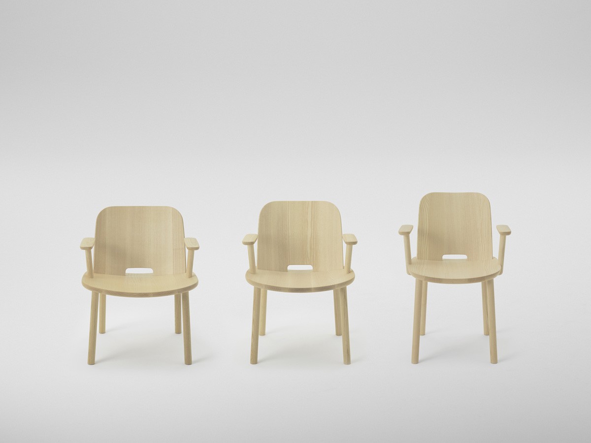 Fugu Lounge Chair / フグ ラウンジチェア 肘付 （チェア・椅子 > ラウンジチェア） 6