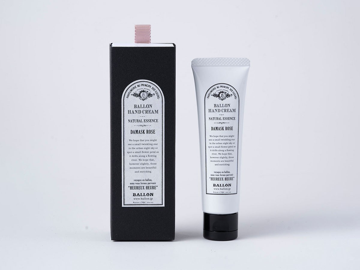 BALLON HAND CREAM
DAMASK ROSE / バロン ハンド用美容液クリーム
ダマスクローズ （インテリア雑貨 > ボディケア） 3