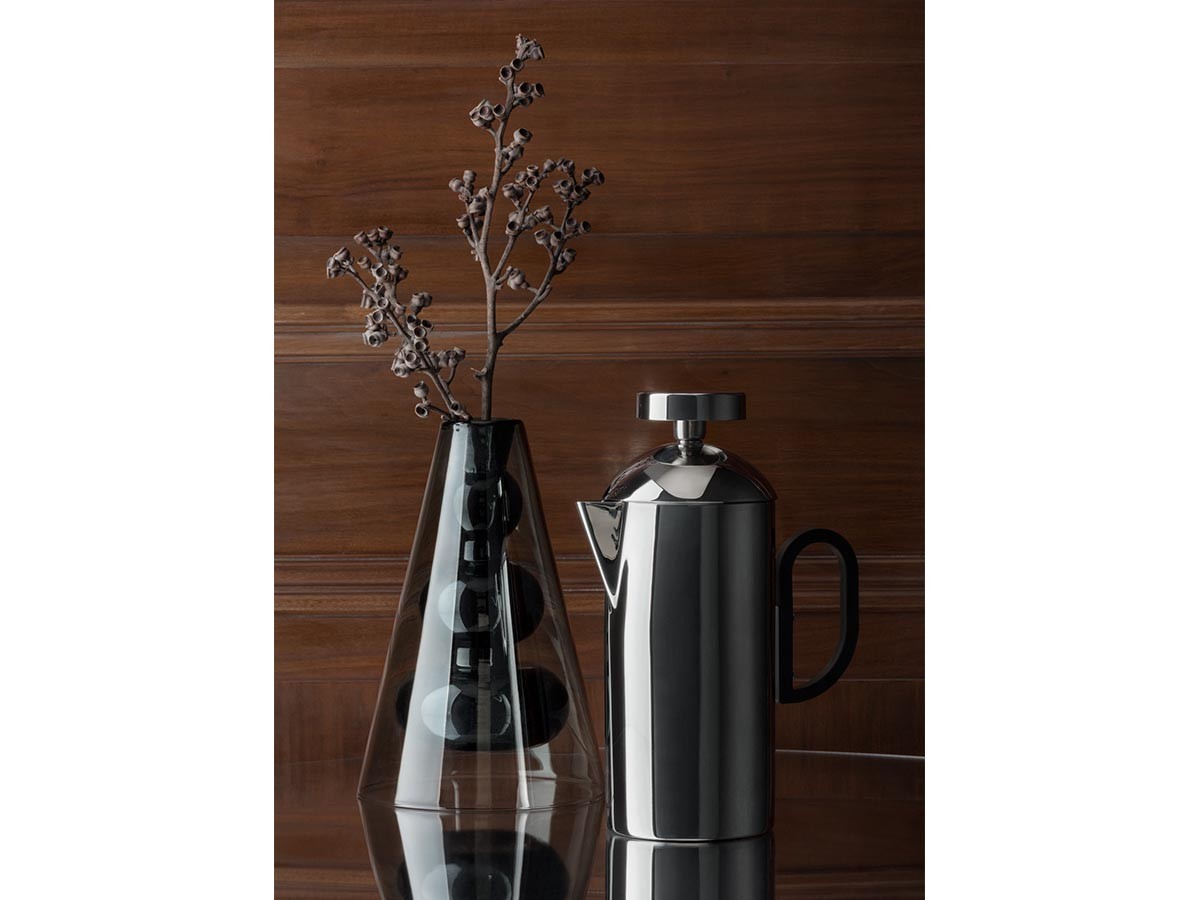 Tom Dixon. Bump Vase Cone Black / トム・ディクソン バンプ ベース コーン（ブラック） （花器・プランター・グリーン > 花瓶・フラワーベース） 8