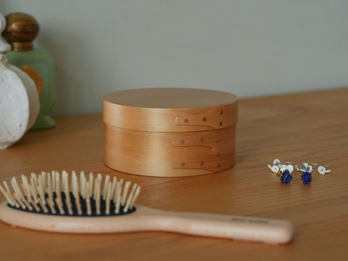 Shaker Round Box / シェーカー ラウンドボックス SS（ライトブラウン） （インテリア雑貨 > ツールボックス・小物収納） 2