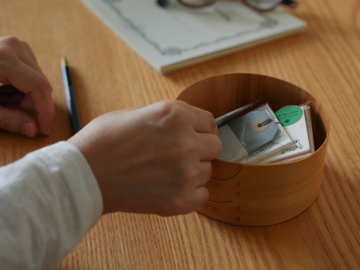Shaker Round Box / シェーカー ラウンドボックス SS（ライトブラウン） （インテリア雑貨 > ツールボックス・小物収納） 8