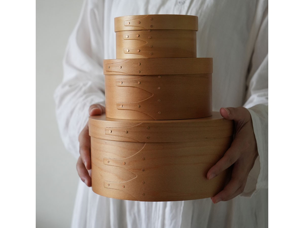 Shaker Round Box / シェーカー ラウンドボックス SS（ライトブラウン） （インテリア雑貨 > ツールボックス・小物収納） 11