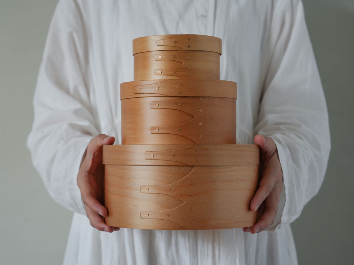Shaker Round Box / シェーカー ラウンドボックス SS（ライトブラウン） （インテリア雑貨 > ツールボックス・小物収納） 10