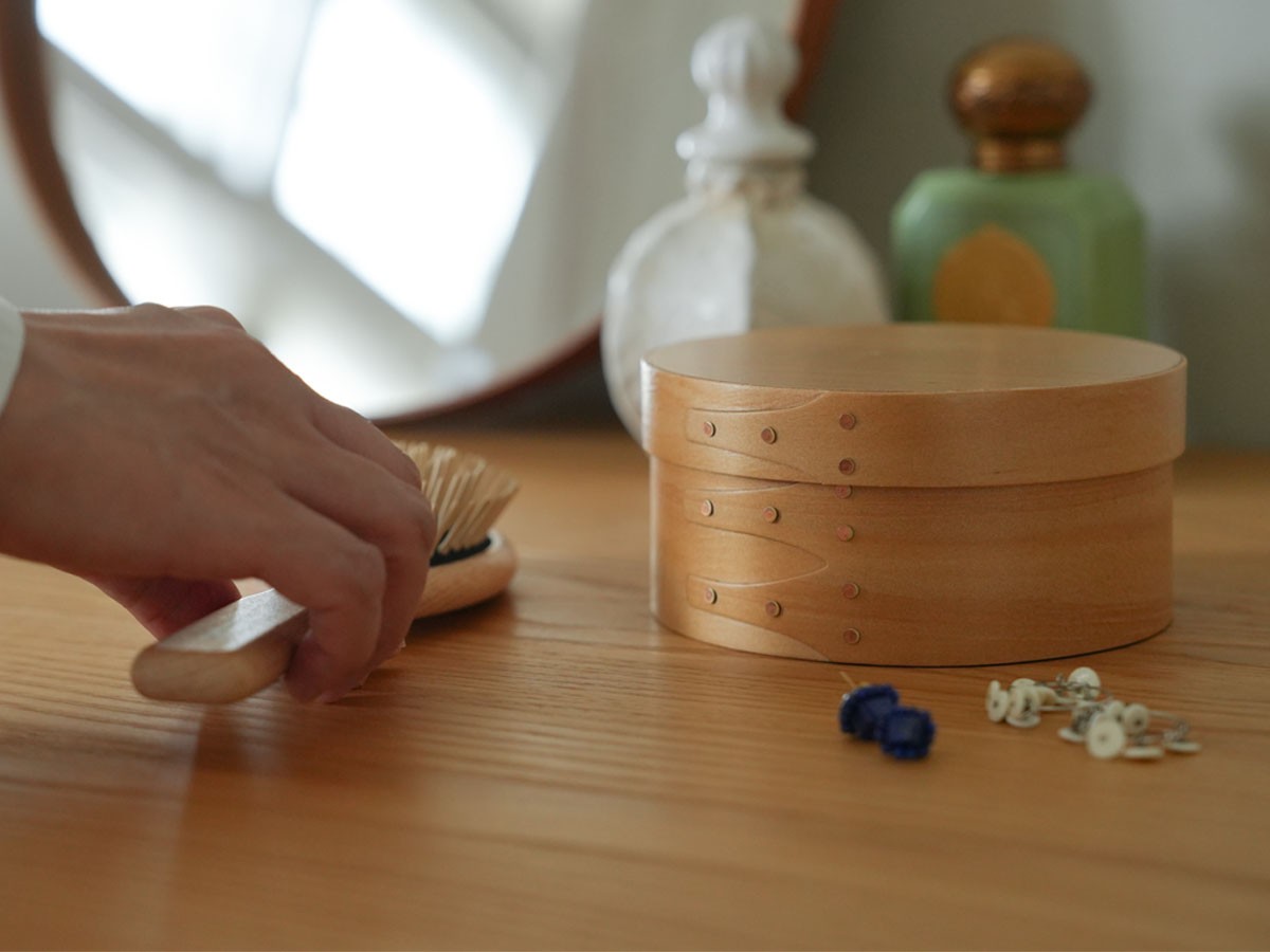 Shaker Round Box / シェーカー ラウンドボックス SS（ライトブラウン） （インテリア雑貨 > ツールボックス・小物収納） 3