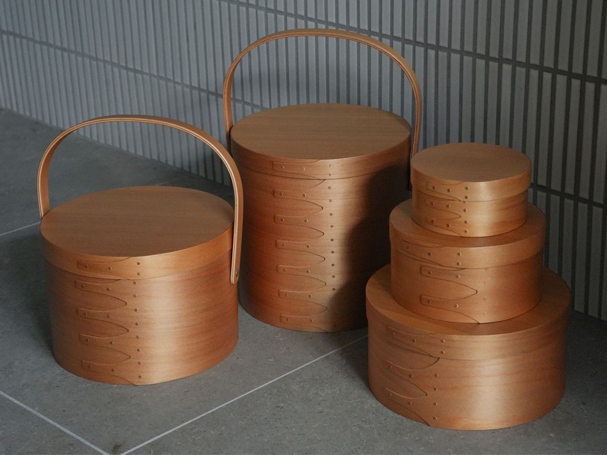 Shaker Round Box / シェーカー ラウンドボックス SS（ライトブラウン） （インテリア雑貨 > ツールボックス・小物収納） 13