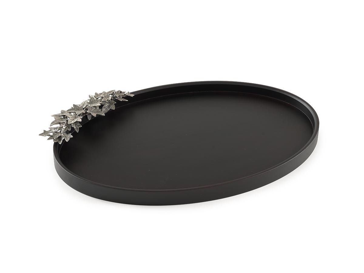 Atelier Junko Ivy Wood Tray Oval / アトリエ ジュンコ アイビー ウッドトレー オーバル（シングル） （キッチン家電・キッチン用品 > お盆・トレー） 1