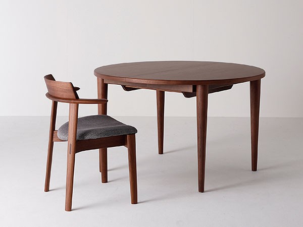 日進木工 Sof Semi Armchair / にっしんもっこう ソフ セミアームチェア 張座 （チェア・椅子 > ダイニングチェア） 13