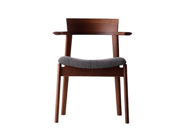 日進木工 Sof Semi Armchair / にっしんもっこう ソフ セミアームチェア 張座 （チェア・椅子 > ダイニングチェア） 19