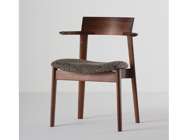 日進木工 Sof Semi Armchair / にっしんもっこう ソフ セミアームチェア 張座 （チェア・椅子 > ダイニングチェア） 14