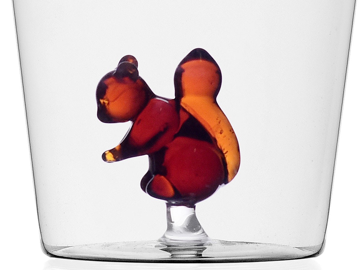 ICHENDORF MILANO Animal Farm Tumbler 
Squirrel / イッケンドルフ・ミラノ アニマルファーム タンブラー 
リス 350ml （食器・テーブルウェア > タンブラー・グラス） 6