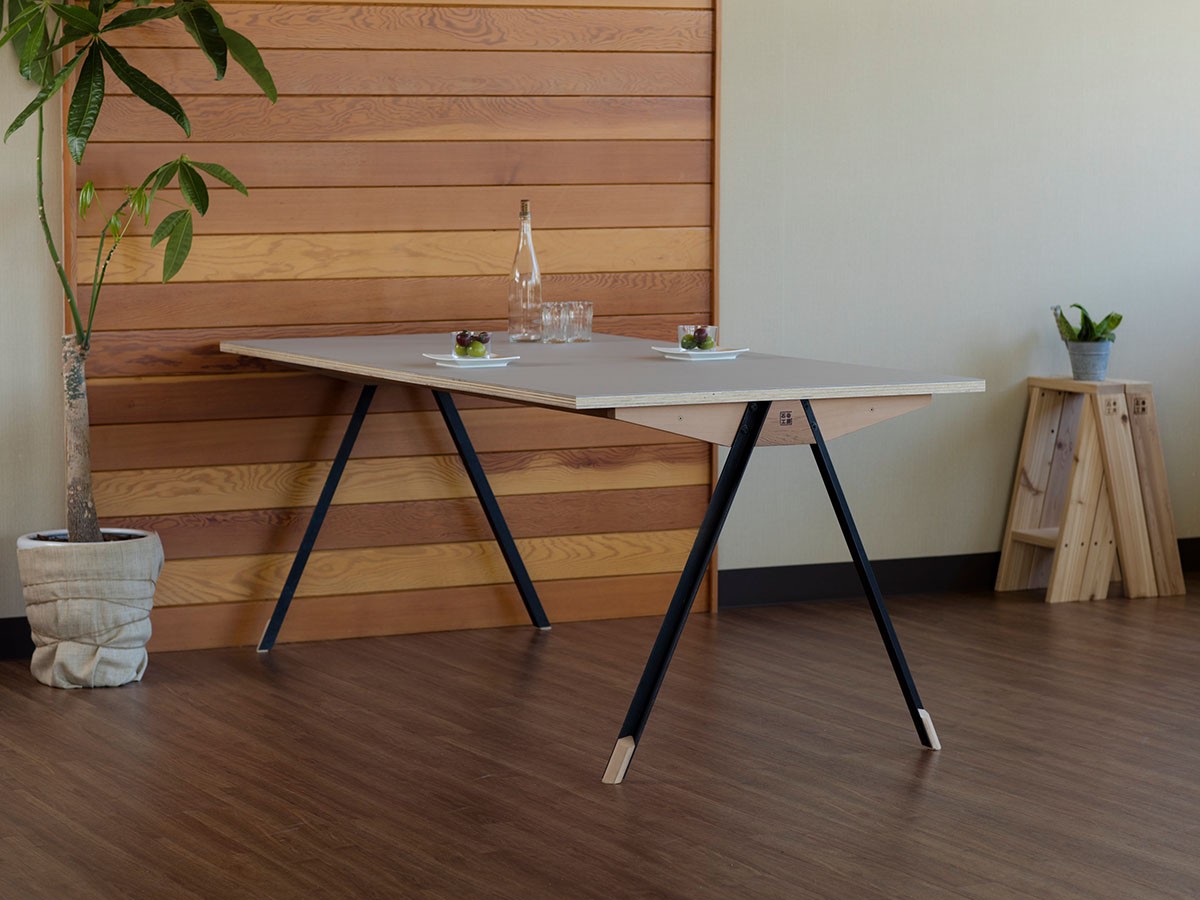 石巻工房 KOBO ST-TABLE / いしのまきこうぼう 工房 ST-テーブル（ウェスタンレッドシダー） （テーブル > ダイニングテーブル） 2