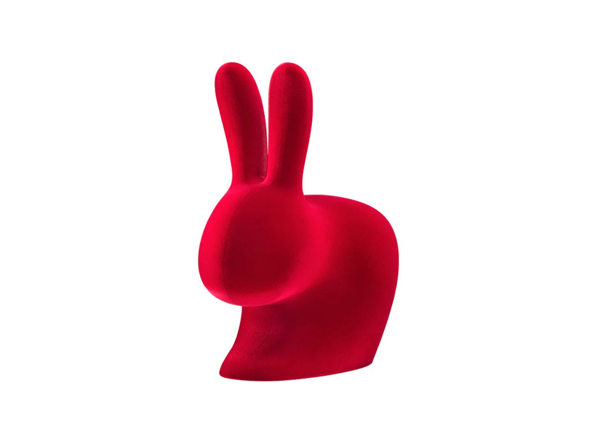 Qeeboo Rabbit XS Bookend Velvet / キーブー ラビット XS ブックエンド ヴェルヴェット （インテリア雑貨 > 文房具・ステーショナリー） 3