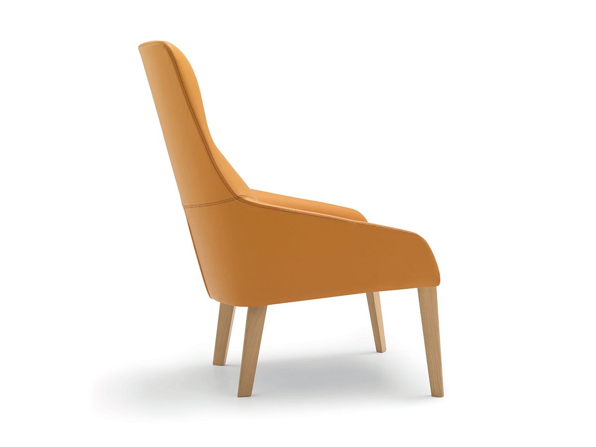 Andreu World Alya
High Back Lounge Chair / アンドリュー・ワールド アリヤ BU1522
ハイバック ラウンジチェア 木脚 （チェア・椅子 > ラウンジチェア） 4