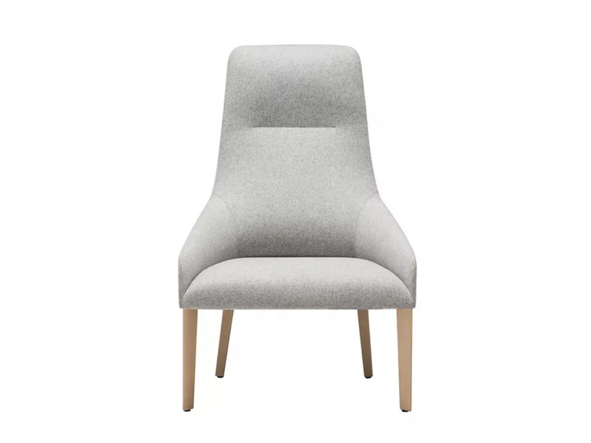 Andreu World Alya
High Back Lounge Chair / アンドリュー・ワールド アリヤ BU1522
ハイバック ラウンジチェア 木脚 （チェア・椅子 > ラウンジチェア） 2