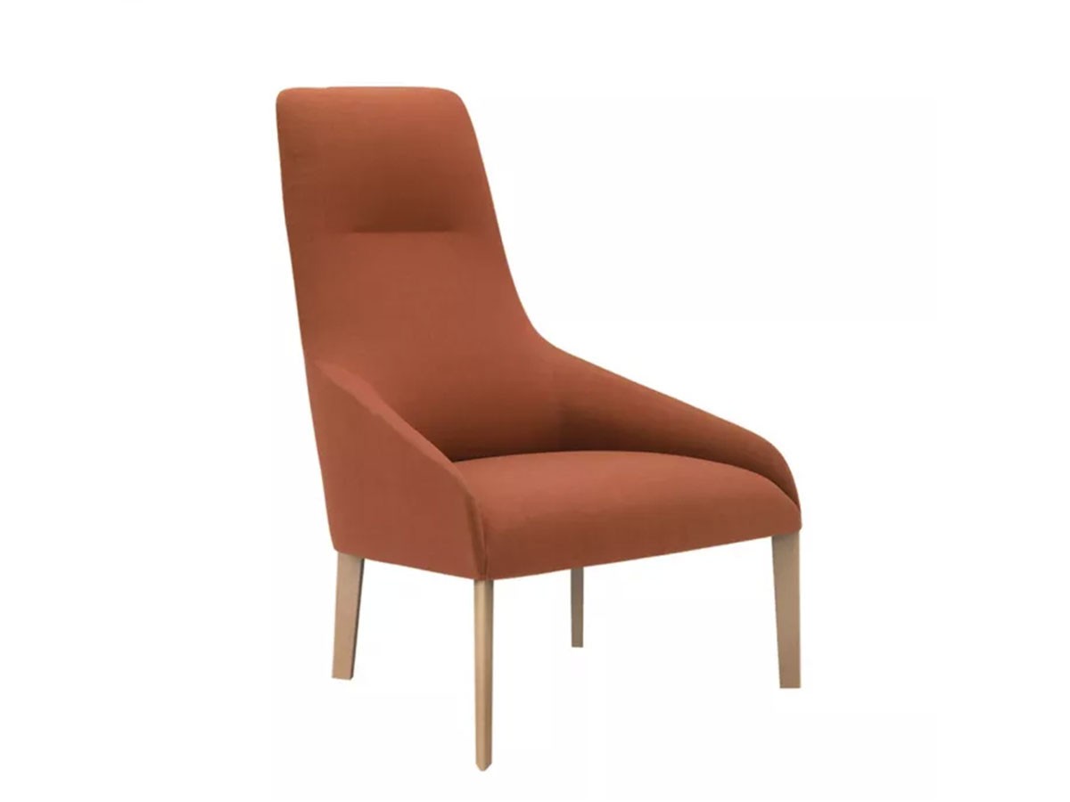 Andreu World Alya
High Back Lounge Chair / アンドリュー・ワールド アリヤ BU1522
ハイバック ラウンジチェア 木脚 （チェア・椅子 > ラウンジチェア） 1