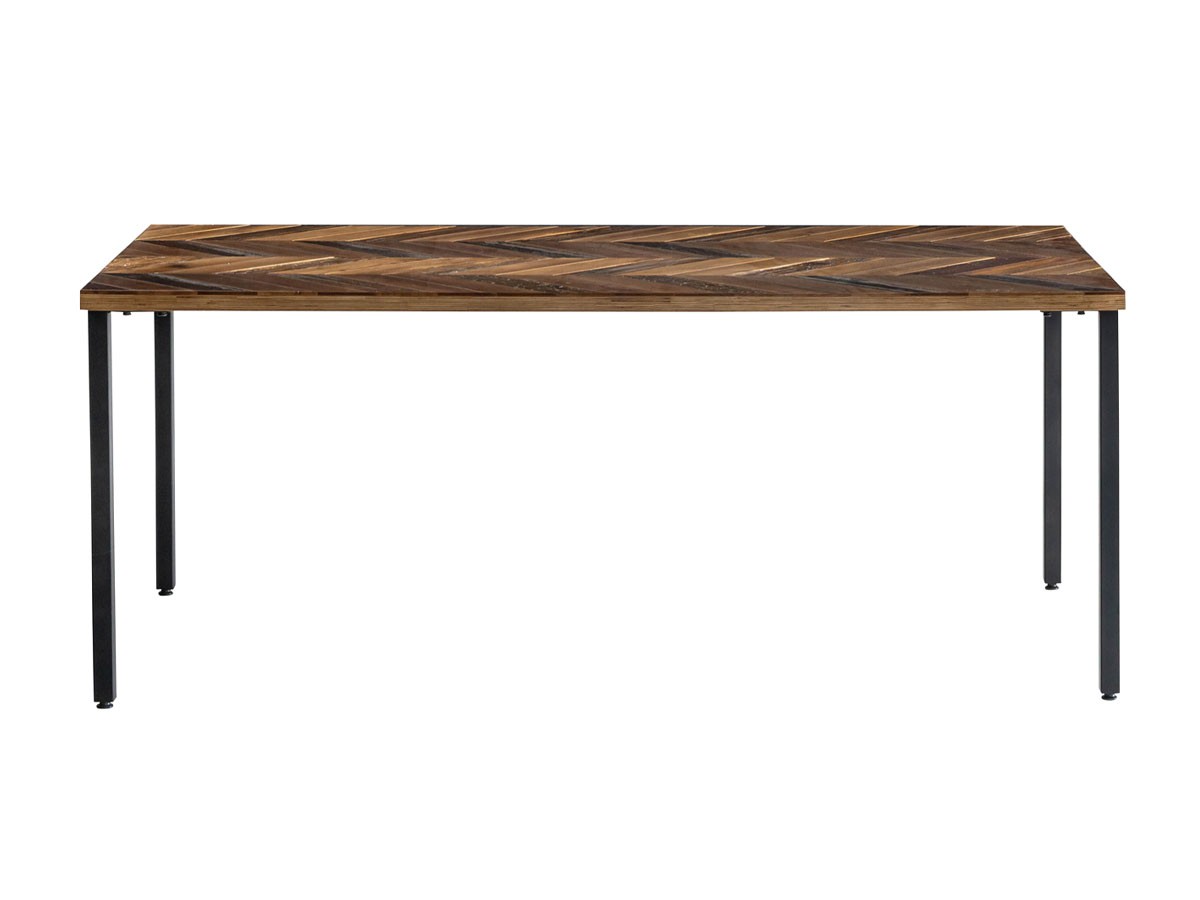 Knot antiques MATERIA DINING TABLE / ノットアンティークス マテリア ダイニングテーブル
ヘリンボーン柄天板 + No.3脚（角脚） （テーブル > ダイニングテーブル） 38