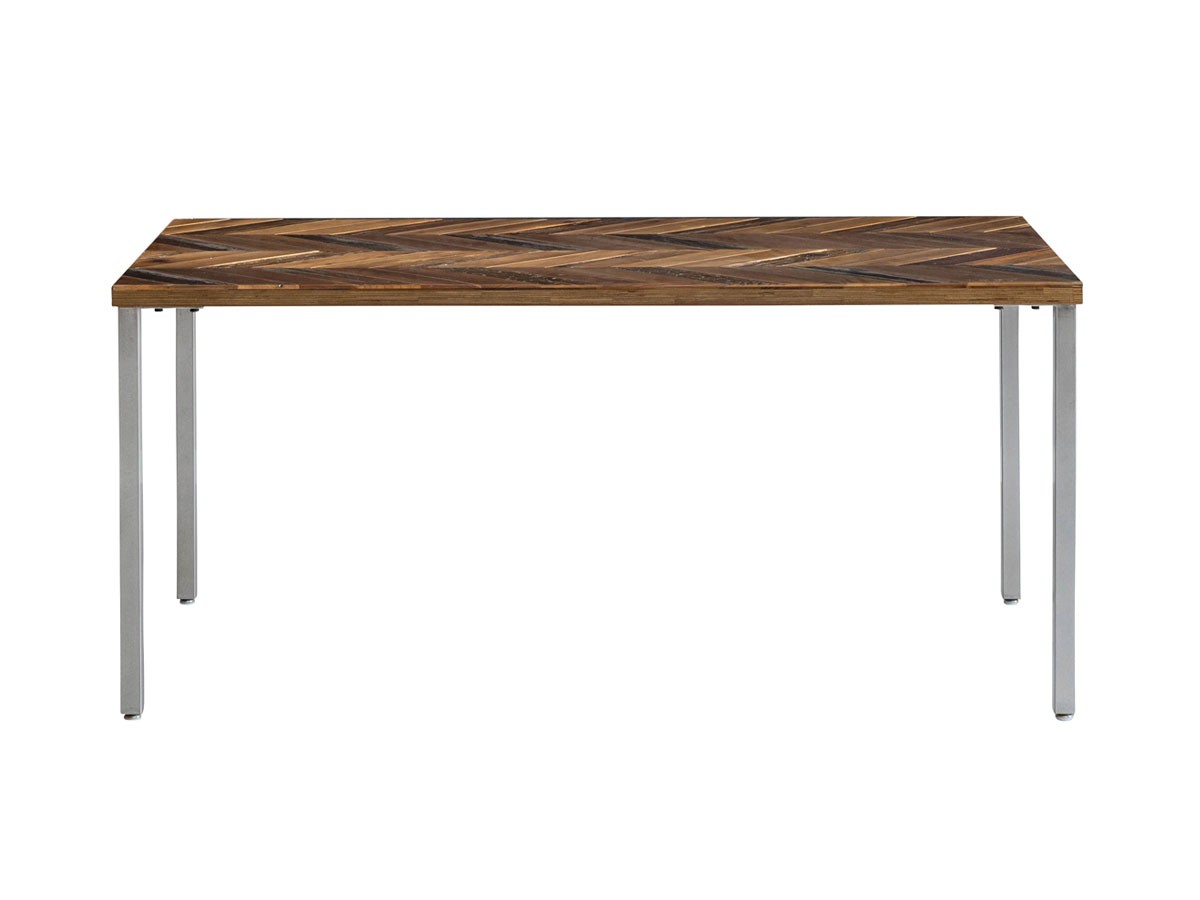 Knot antiques MATERIA DINING TABLE / ノットアンティークス マテリア ダイニングテーブル
ヘリンボーン柄天板 + No.3脚（角脚） （テーブル > ダイニングテーブル） 30