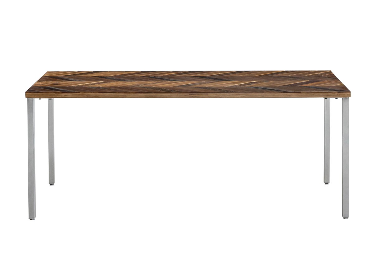 Knot antiques MATERIA DINING TABLE / ノットアンティークス マテリア ダイニングテーブル
ヘリンボーン柄天板 + No.3脚（角脚） （テーブル > ダイニングテーブル） 32