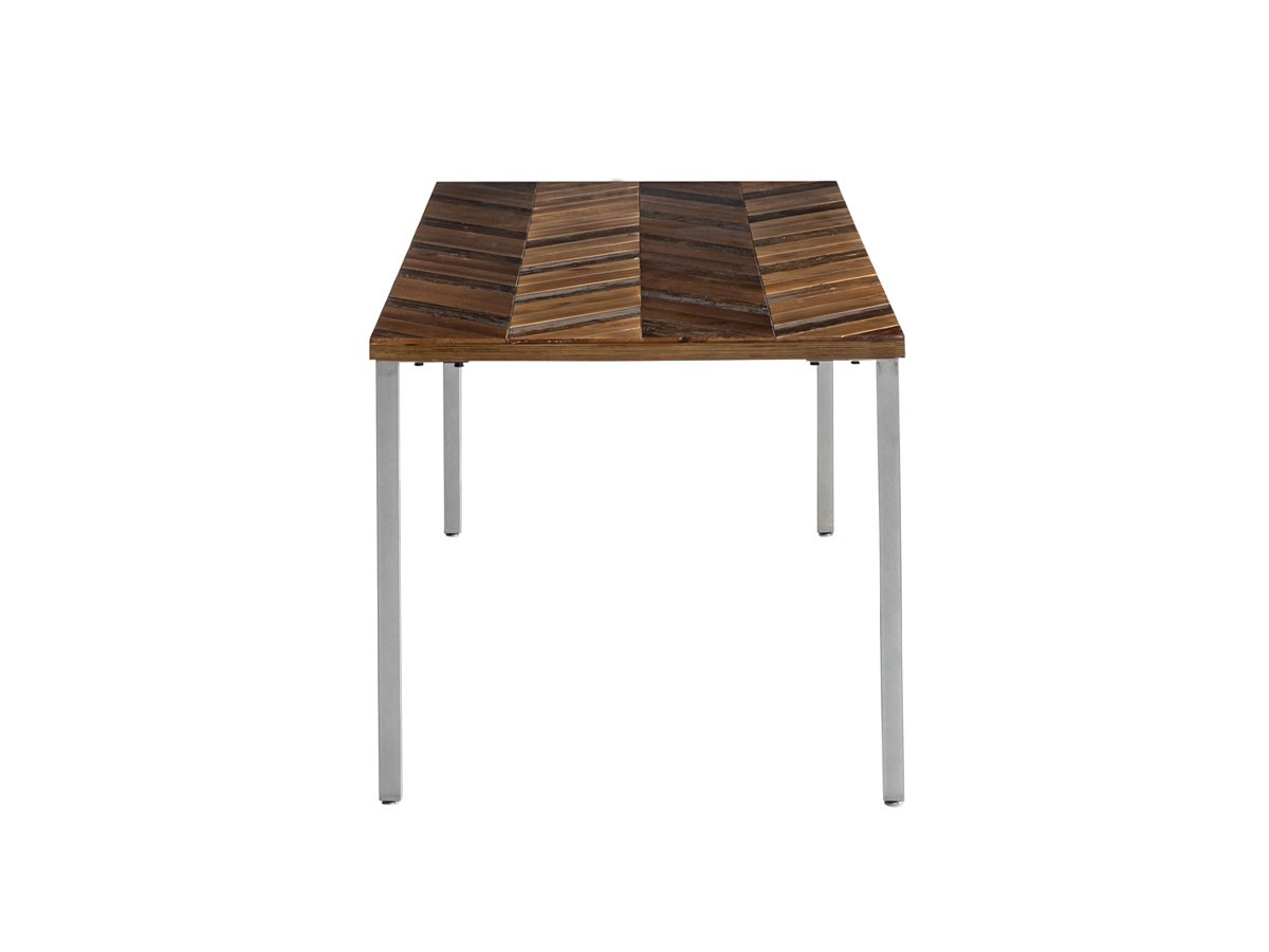 Knot antiques MATERIA DINING TABLE / ノットアンティークス マテリア ダイニングテーブル
ヘリンボーン柄天板 + No.3脚（角脚） （テーブル > ダイニングテーブル） 33