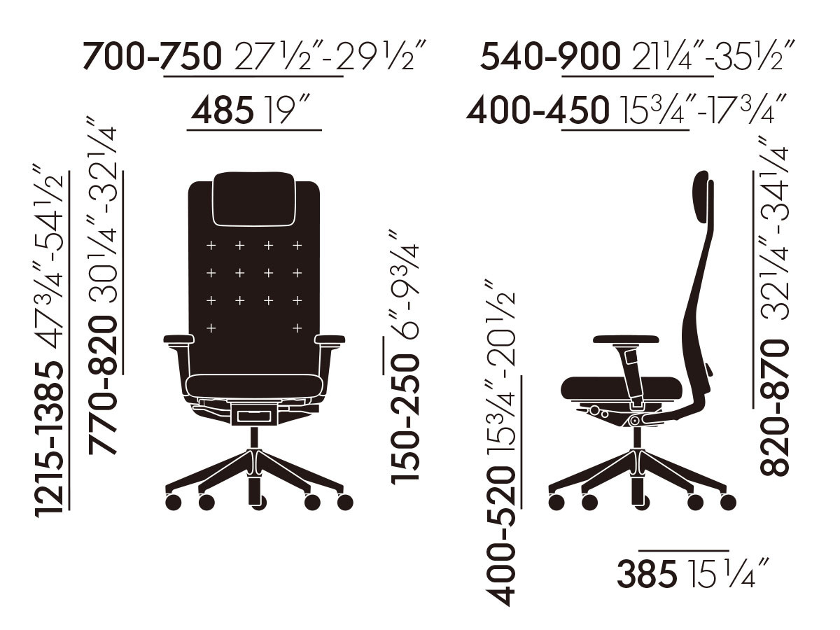 Vitra ID Trim L / ヴィトラ ID トリム L （チェア・椅子 > オフィスチェア・デスクチェア） 24