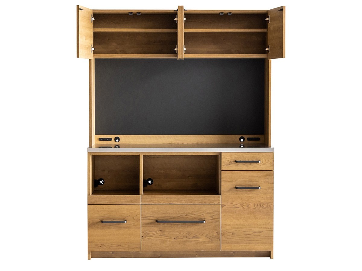 Easy Life GALVA DINING BOARD / イージーライフ ガルバ ダイニングボード 幅140cm（オーク） （キッチン収納・食器棚 > キッチンボード・カップボード・レンジ台） 28