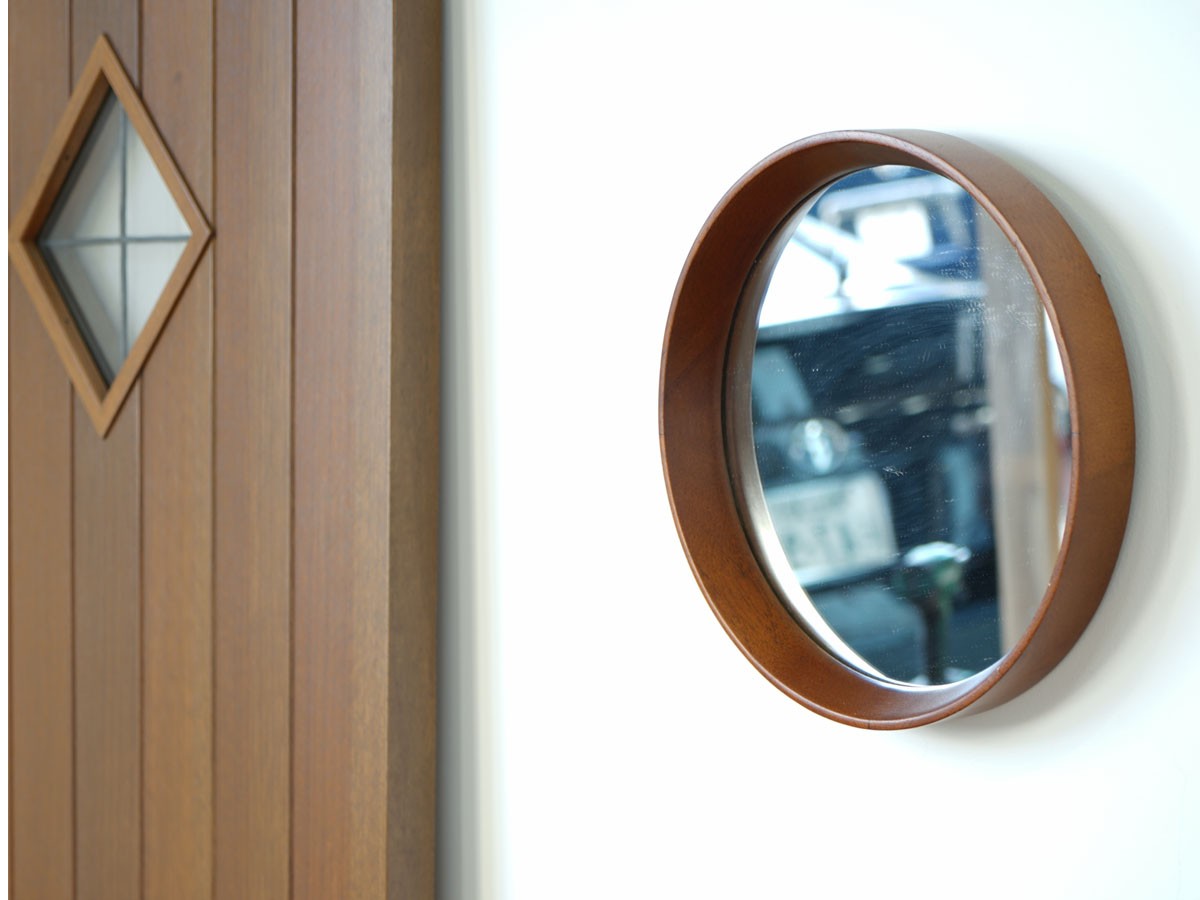 Kurve Round Mirror / クルベ ラウンドミラー （ミラー・ドレッサー > 壁掛けミラー・壁掛け鏡） 4