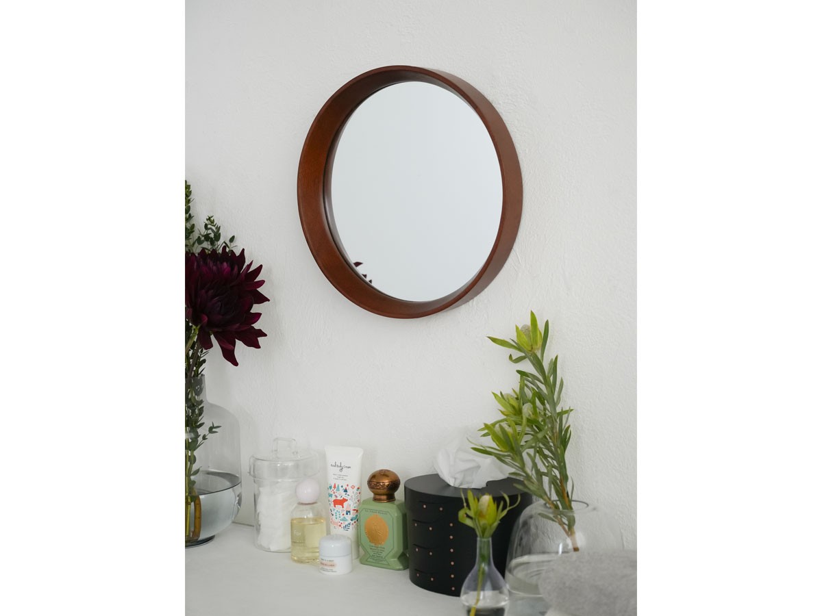 Kurve Round Mirror / クルベ ラウンドミラー （ミラー・ドレッサー > 壁掛けミラー・壁掛け鏡） 6