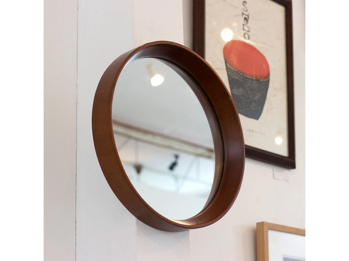 Kurve Round Mirror / クルベ ラウンドミラー （ミラー・ドレッサー > 壁掛けミラー・壁掛け鏡） 5